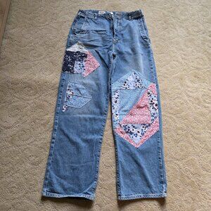 Pilcro Patchwork Denim